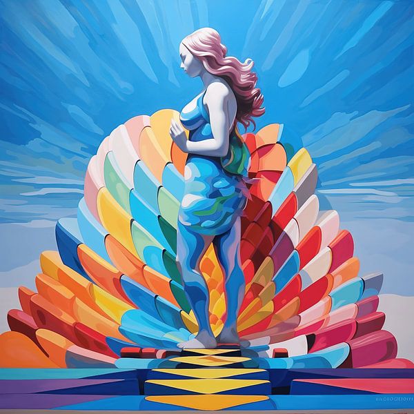 Abstract Striations by Art Lovers