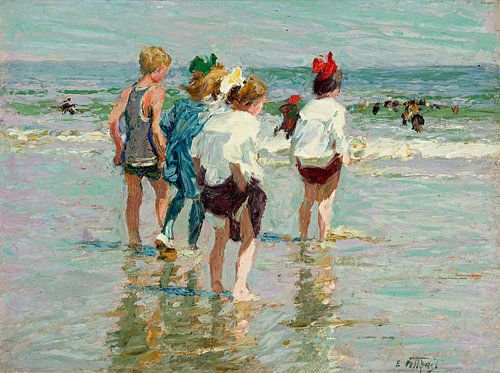 Zomerdag in Brighton, Edward Henry Potthast - ca.1880