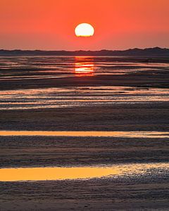 Sonnenuntergang Terschelling von Henk Meijer Photography