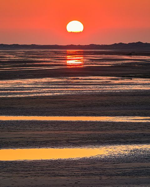 Coucher de soleil à Terschelling par Henk Meijer Photography