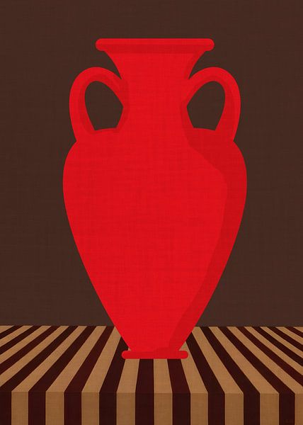 TW living - modern RED linen 2 1 by TW living
