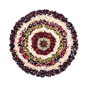 Mandala of Spices and Herbs von Ricardo Bouman