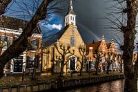 Sloten in Friesland na de regenbui