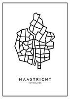 Maastricht van boven – abstract lijnenspel met karakter