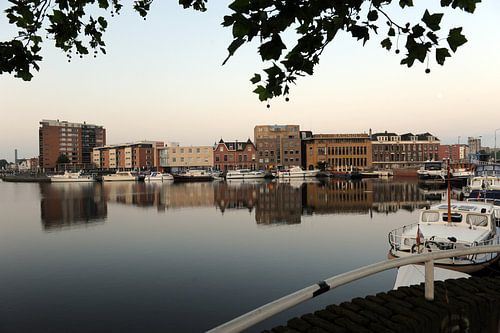 Haven van Delft - Delft harbour see trough
