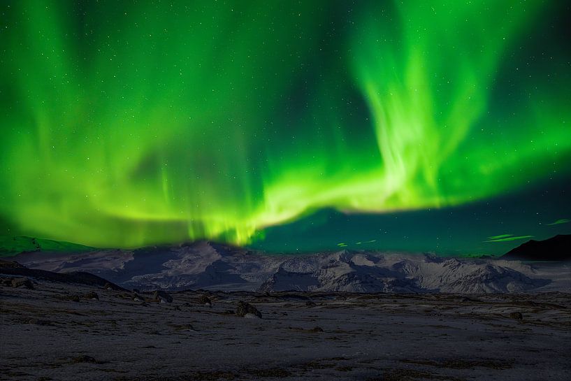 Northern Lights, Iceland Aurora Borealis by Gert Hilbink