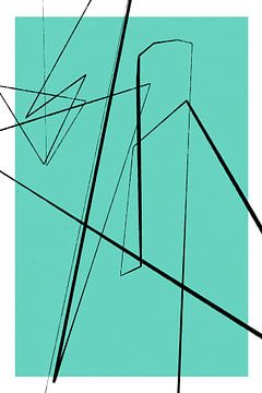 Angular Lines No 3 von Treechild