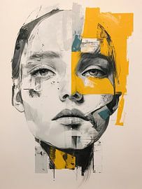 Vrouwenportret van Blikvanger Schilderijen