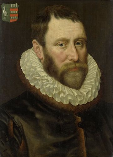 Portret van Jacob Bas Claesz (1536-1589), Adriaen Thomasz. Key