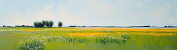 Golden Band Meadow by Art Whims