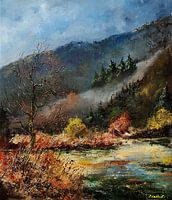 River in autumn