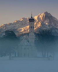 St. Coloman Kirche, bei Schwangau, Bayern, Deutschland