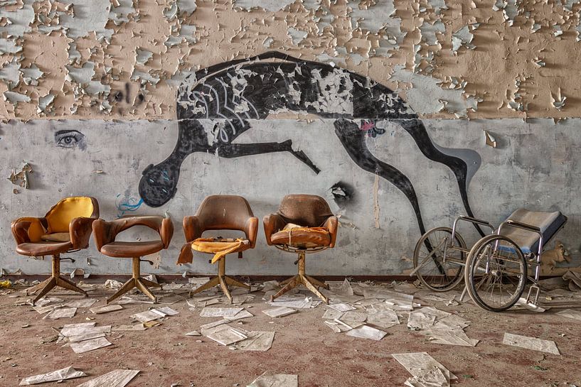 Verloren plaats - wat blijft er over als de persoon vertrekt - verlaten psychiatrie van Gentleman of Decay