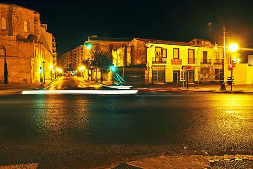 Het heksenuur in het historische oude centrum van Valencia