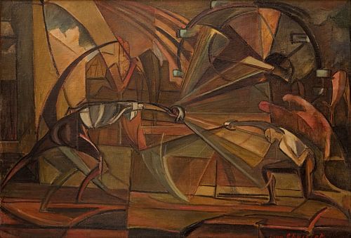Leon Chwistek - Fencing match (1919)