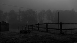 Misty landscape by Alex de Bolivar