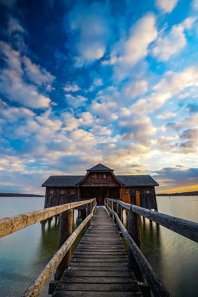 Boathouse at the Ammersee by Rafaela_muc
