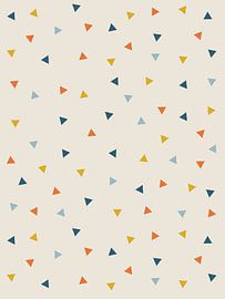 Triangle Pattern - Abstract Pattern Printing by MDRN HOME