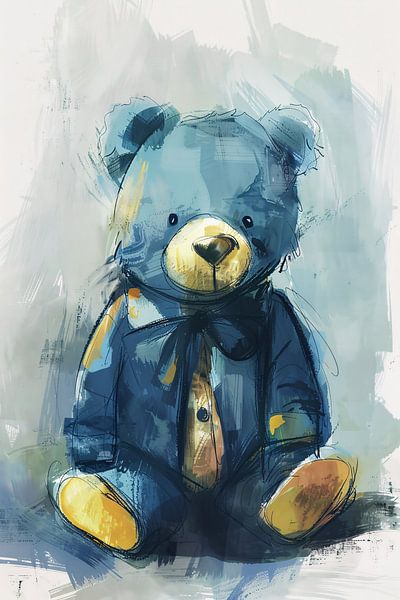 Bear in suit by Imperial Art House