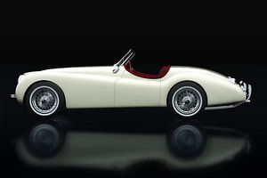 Jaguar XK-120 Seitliche Ansicht