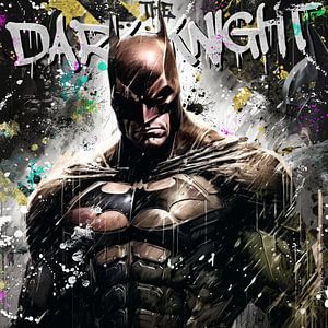 Batman The Dark Knight van Rene Ladenius Digital Art