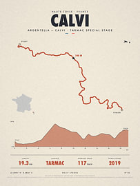Rallyproef Calvi, Corsica van Sidney van den Boogaard