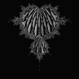 Mandelbrot schwarz-weiss