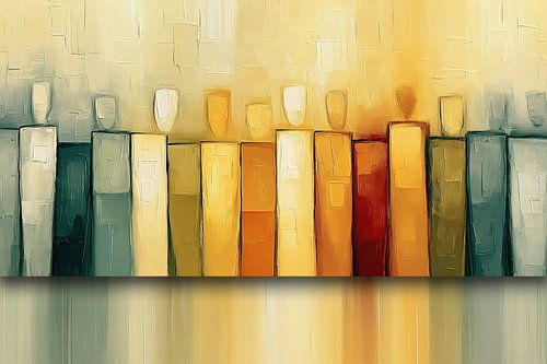 Abstracte Kleurenharmonie