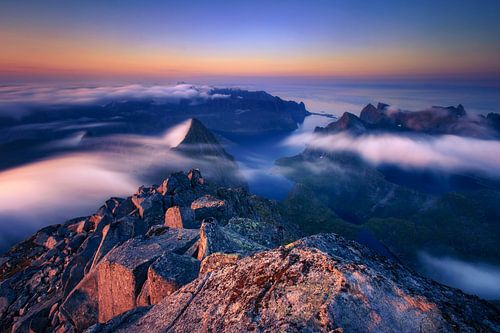 Hermanndalstinden, Lofoten, Noorwegen