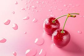 Juicy cherries by Poster Art Shop