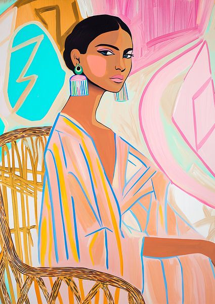 Native American Princess van INKR ART