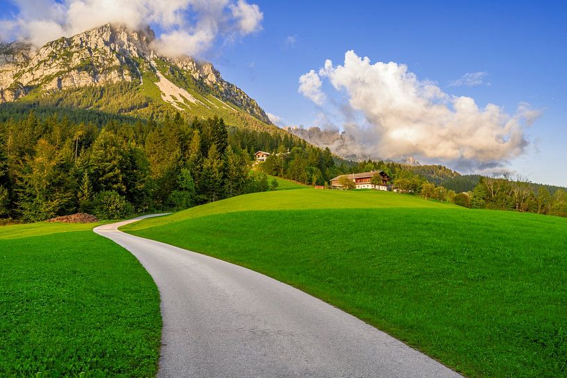 The Kaiser Mountains in Tyrol by ManfredFotos