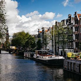 Prinsengracht in Amsterdam van Leonard Walpot