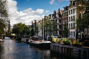 Prinsengracht in Amsterdam van Leonard Walpot