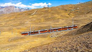 Train Gornergrat de Zermatt à Gornergrat (Suisse)