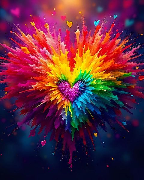 Explosion de couleurs et d'émotions par Jean Pierre