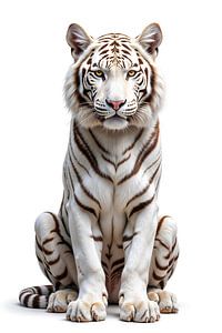 TIGER: Premium Porträt Fine Art Wandbild