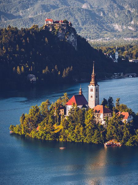 Slovenië - het Bled-meer van Alexander Voss
