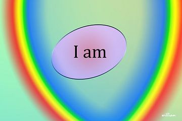 I am in pastelgroen en regenbogen van whmpictures .com