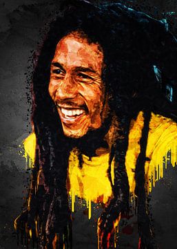 Bob Marley. von Gunawan RB