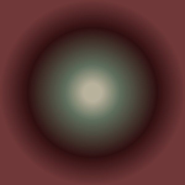 Retro-Farbverlauf im 70er-Jahre-Vintage-Stil I von Dina Dankers