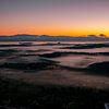 Sonnenaufgang über Korfu vom Kaiser William II Observatory von Leo Schindzielorz