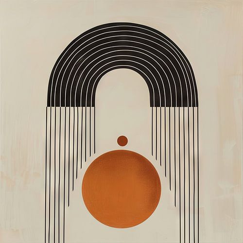 Moderne minimalistische kunst