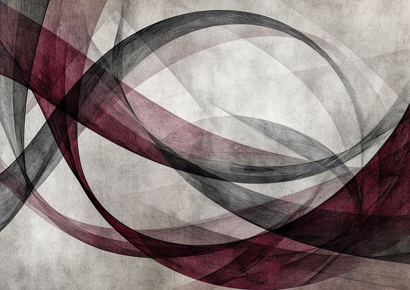 Abstraction de formes superposées par Art Merveilleux