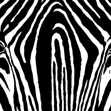 Zebra patroon van Patricia Piotrak