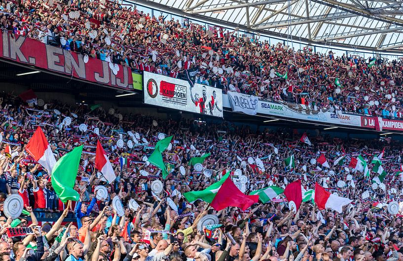 Feyenoord Rotterdam landskampioen 2016 - 2017 van Midi010 Fotografie
