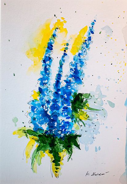 Rittersporn von Klaus Heidecker