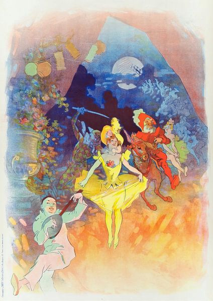 Jules Chéret - Musee Grevin (1800) by Peter Balan