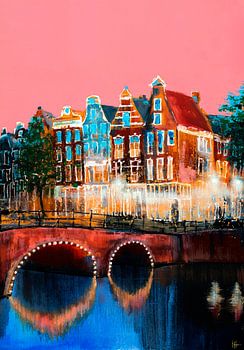 Amsterdam Pink Sky