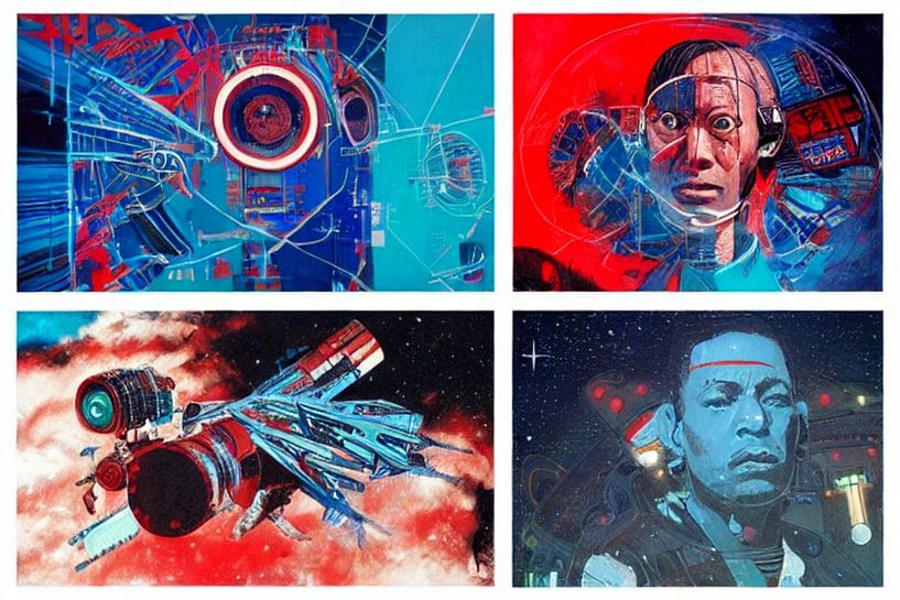 Kapitän Noa Comic SF von Ray63